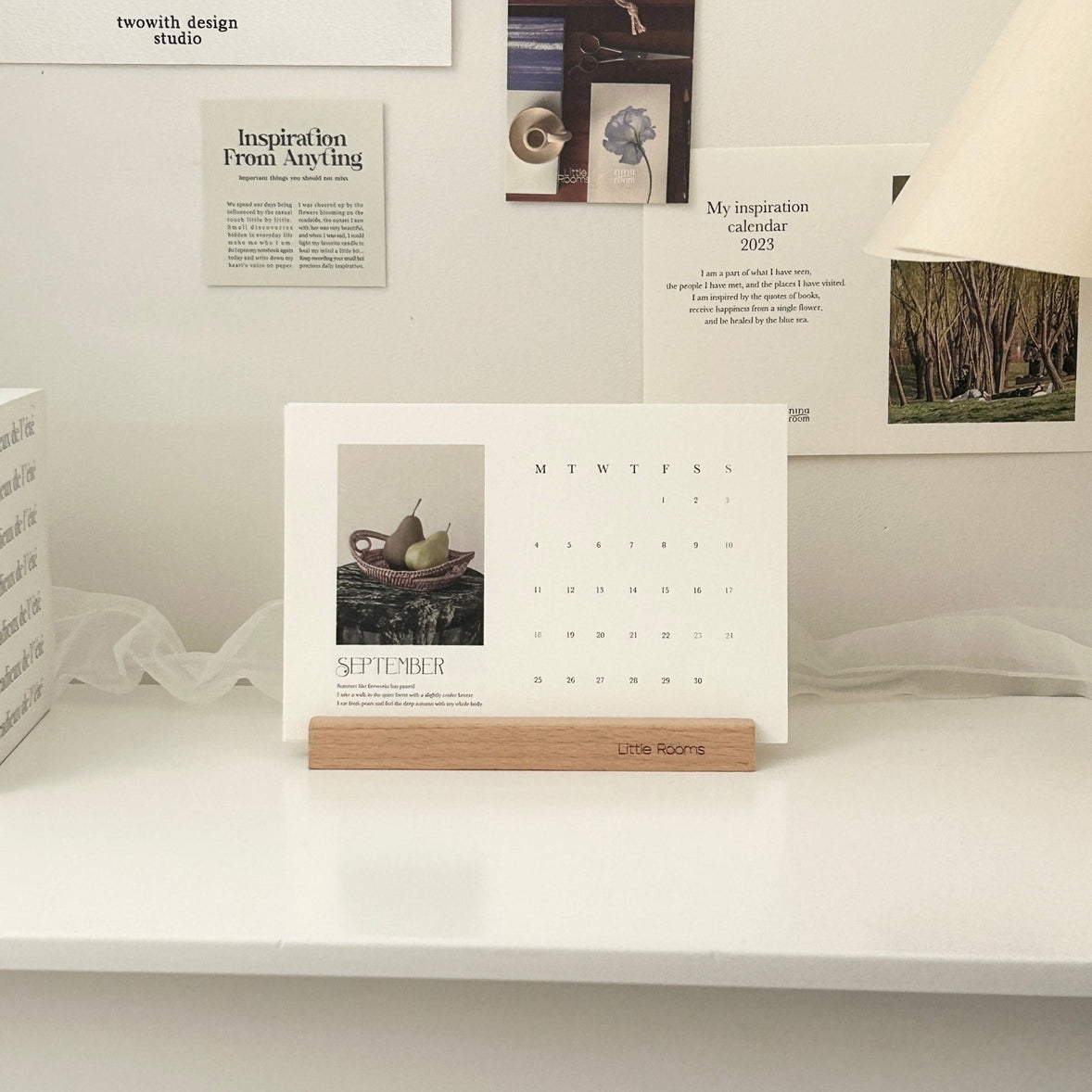 OR-3005-Little Rooms-フォトカレンダー｜My inspiration calendar 2023