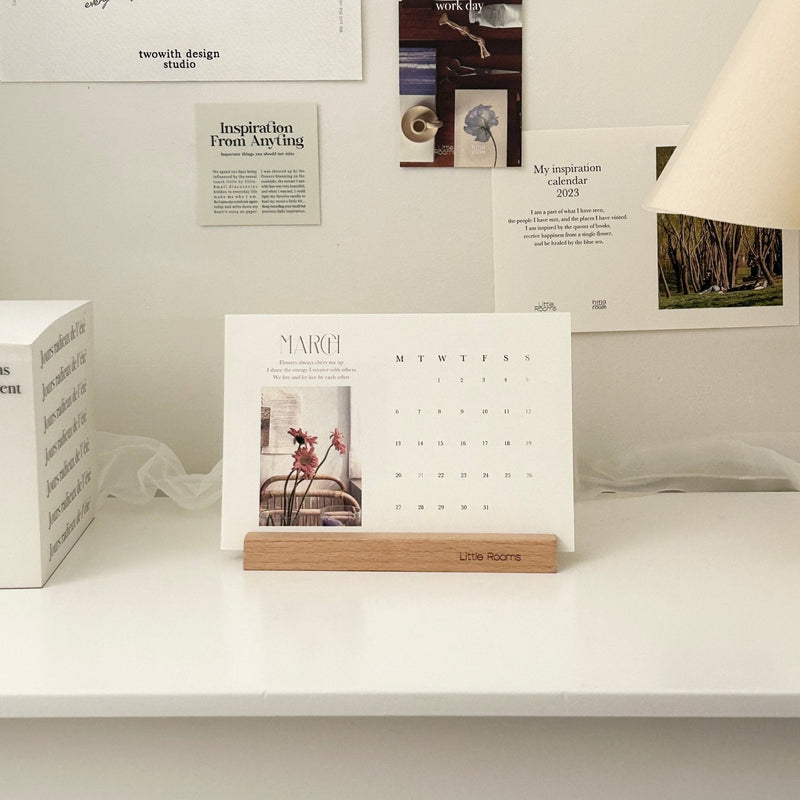 OR-3005-Little Rooms-フォトカレンダー｜My inspiration calendar 2023