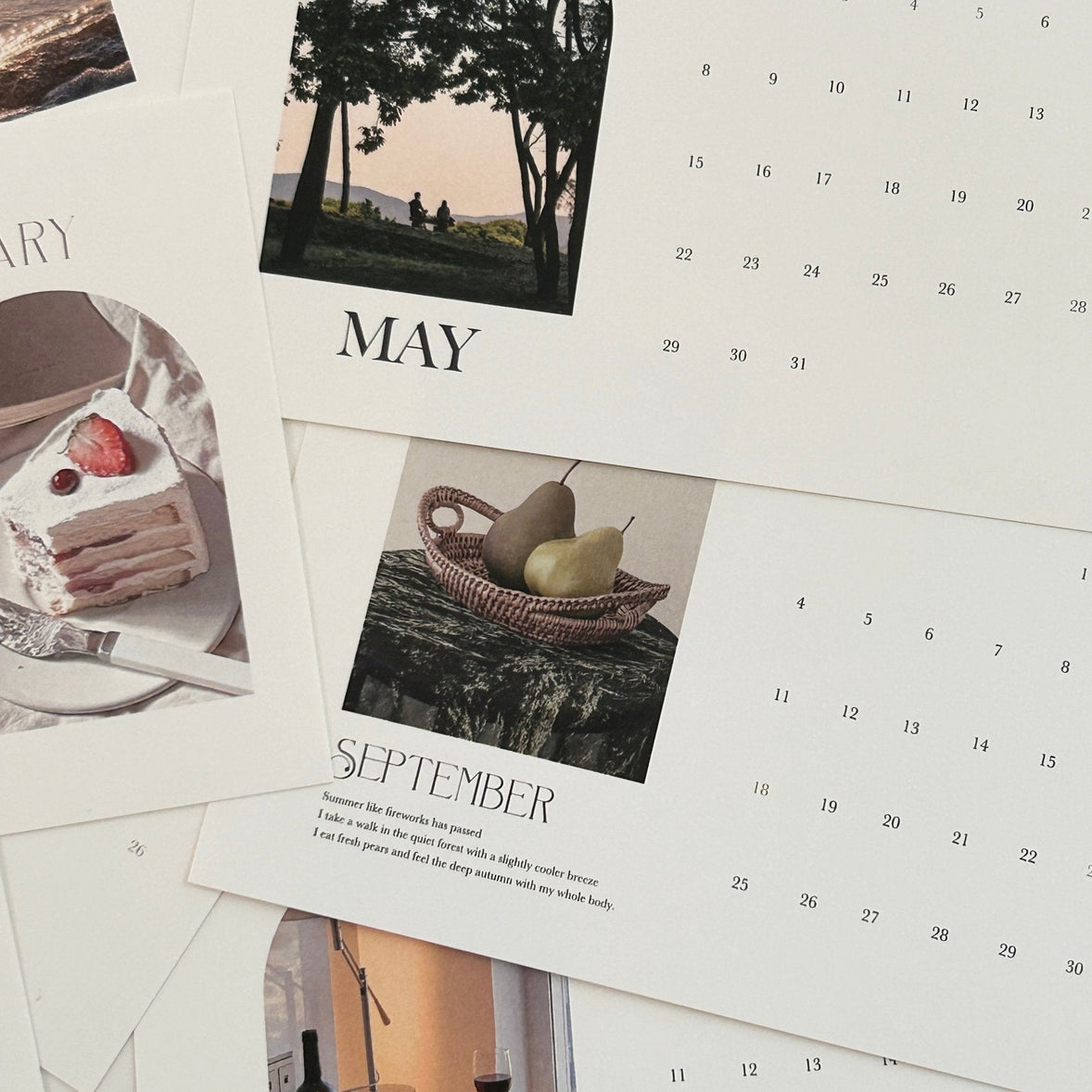 OR-3005-Little Rooms-フォトカレンダー｜My inspiration calendar 2023