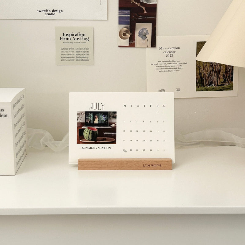 OR-3005-Little Rooms-フォトカレンダー｜My inspiration calendar 2023