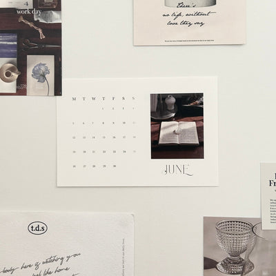 OR-3006-Little Rooms-フォトカレンダー｜My inspiration calendar 2023