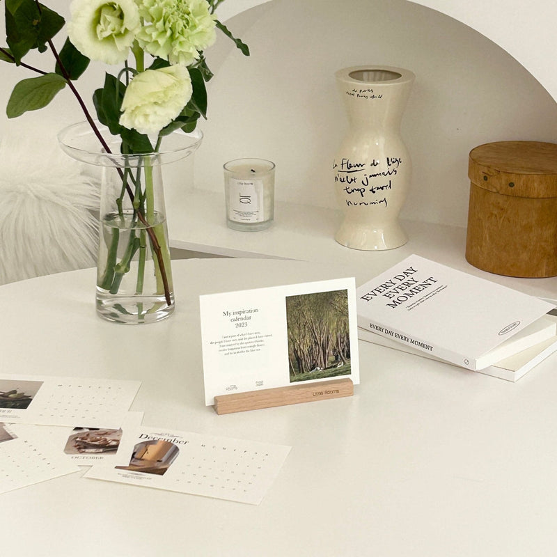 OR-3006-Little Rooms-フォトカレンダー｜My inspiration calendar 2023
