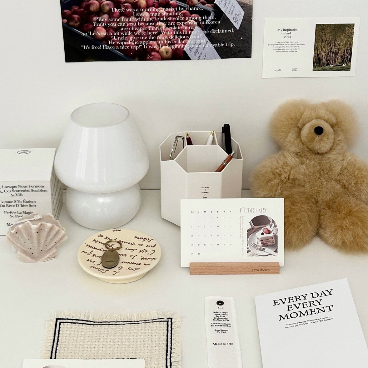 OR-3006-Little Rooms-フォトカレンダー｜My inspiration calendar 2023