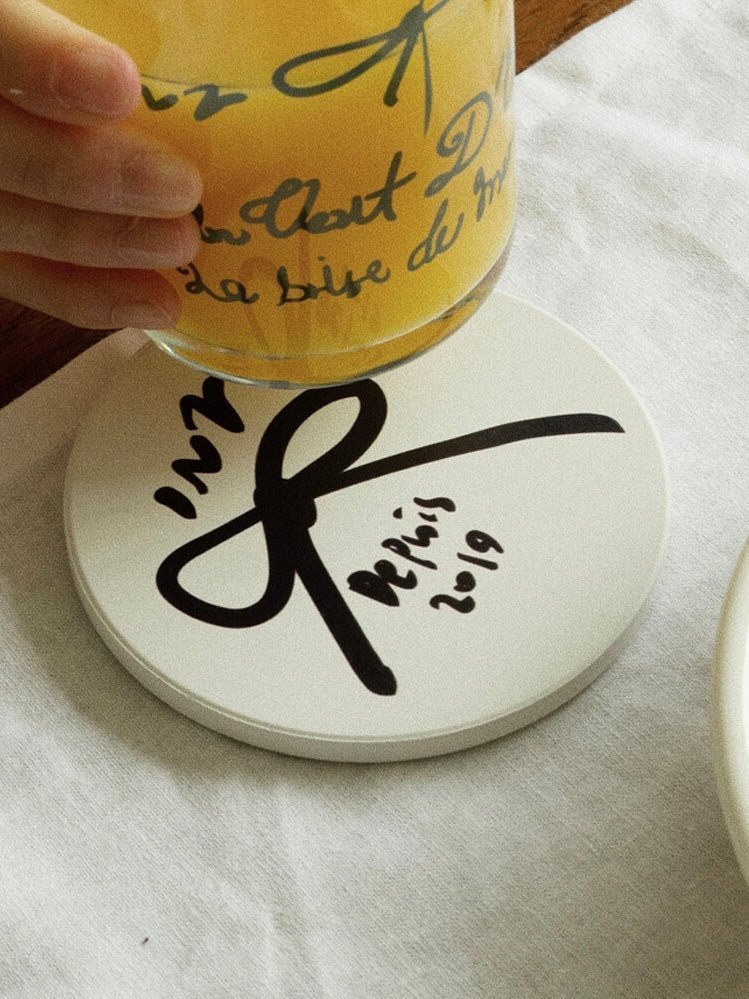 BR-4361 - onoffmansion - onoffmansion コースター｜vacances d'été tea coaster（ribbon）