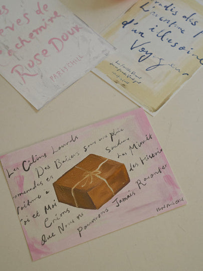 BR-4122-HOTEL PARIS CHILL-HOTEL PARIS CHILL ポストカード｜A Package for You Postcard