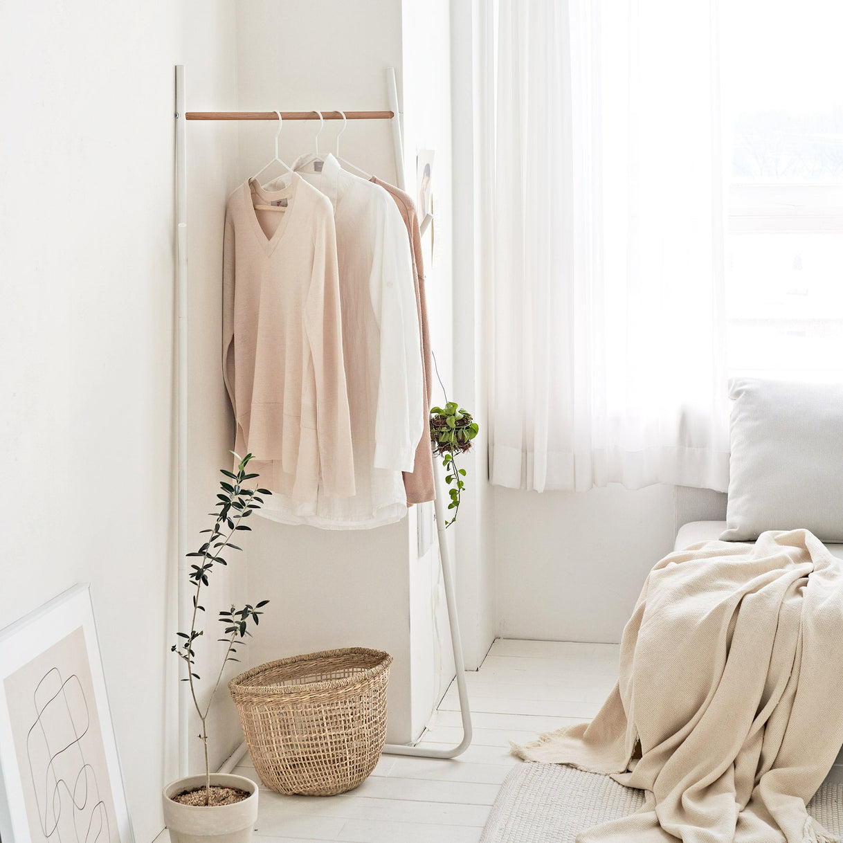 BR-3261-Roomnhome-Roomnhome｜NORDIC コーナーハンガーラック