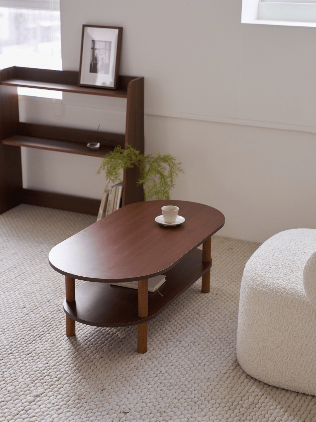 Roomnhome｜バルトレイヤードローテーブル ナチュラル 韓国インテリア