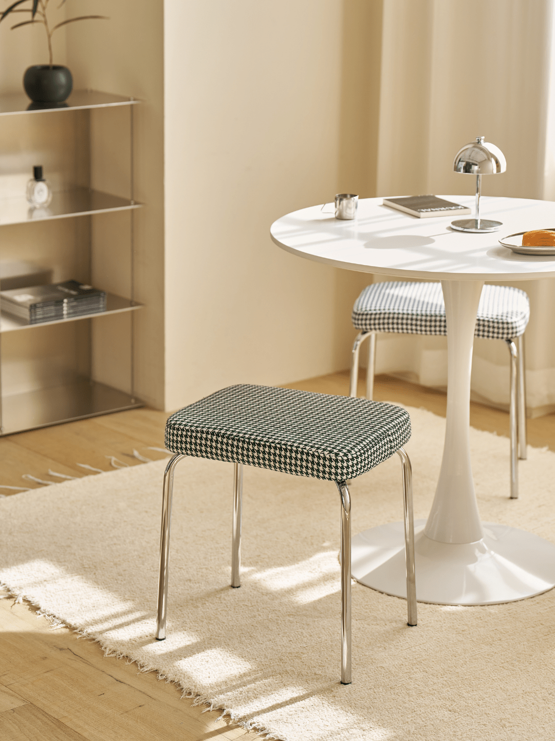 BR-5335-Roomnhome-Roomnhome｜ダブリンクロムスツール・ベンチ