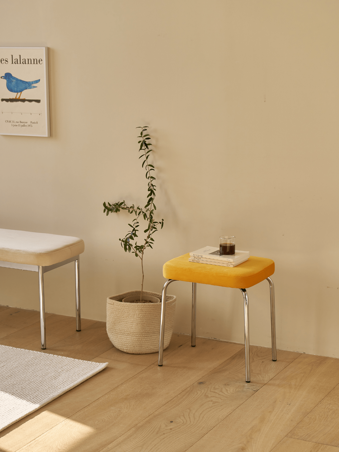 BR-5336-Roomnhome-Roomnhome｜ダブリンクロムスツール・ベンチ