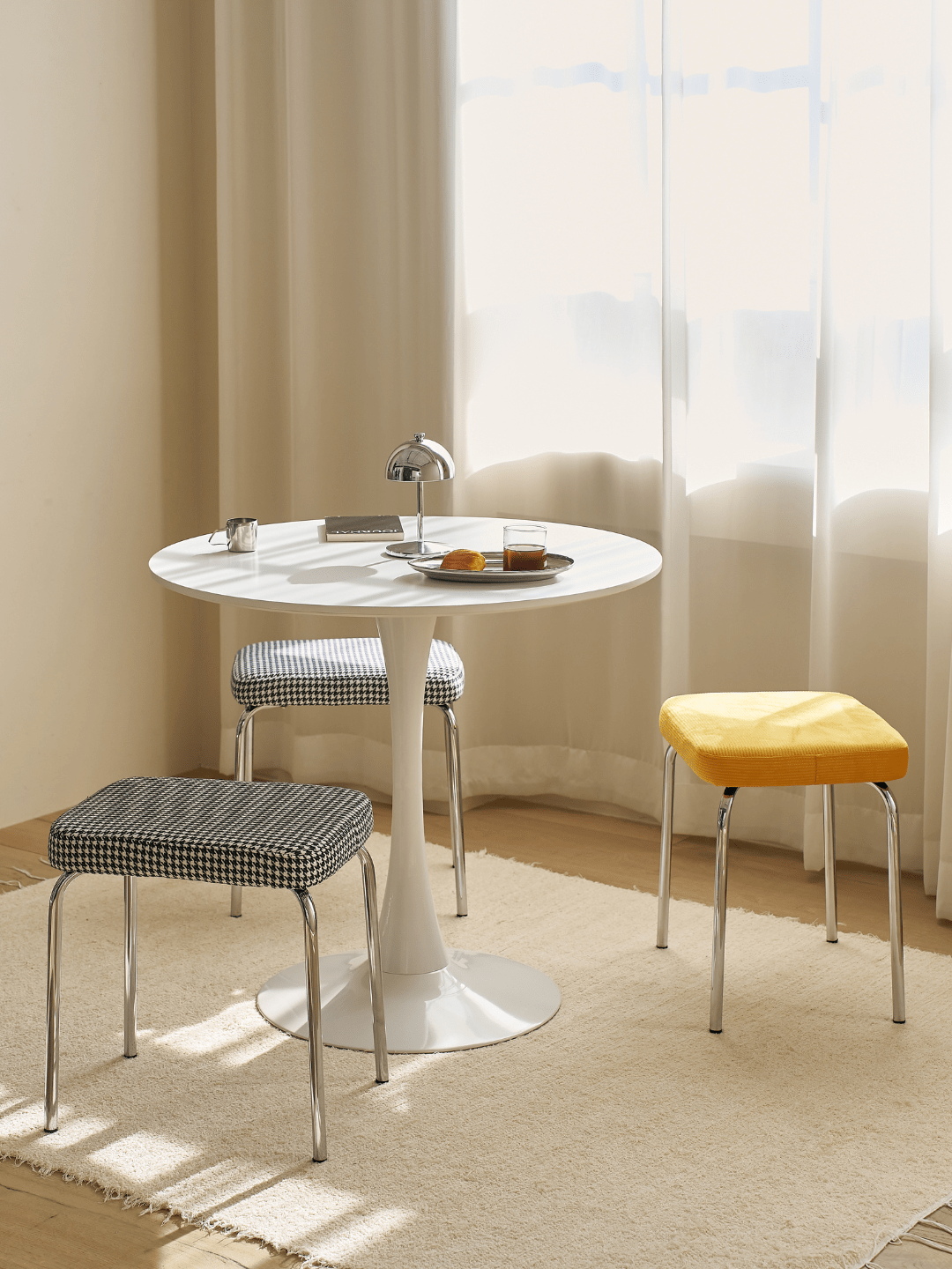 BR-5336-Roomnhome-Roomnhome｜ダブリンクロムスツール・ベンチ
