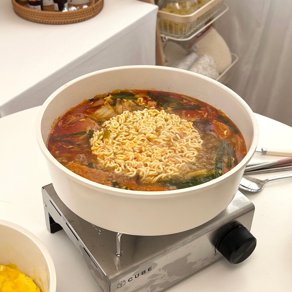 Roomnhome｜取っ手が取れる鍋・フライパン5点セット IH対応