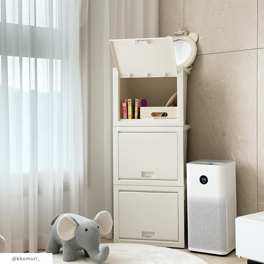 BR-2694-Roomnhome-Roomnhome｜Mild オープンドア収納ボックス 3個セット