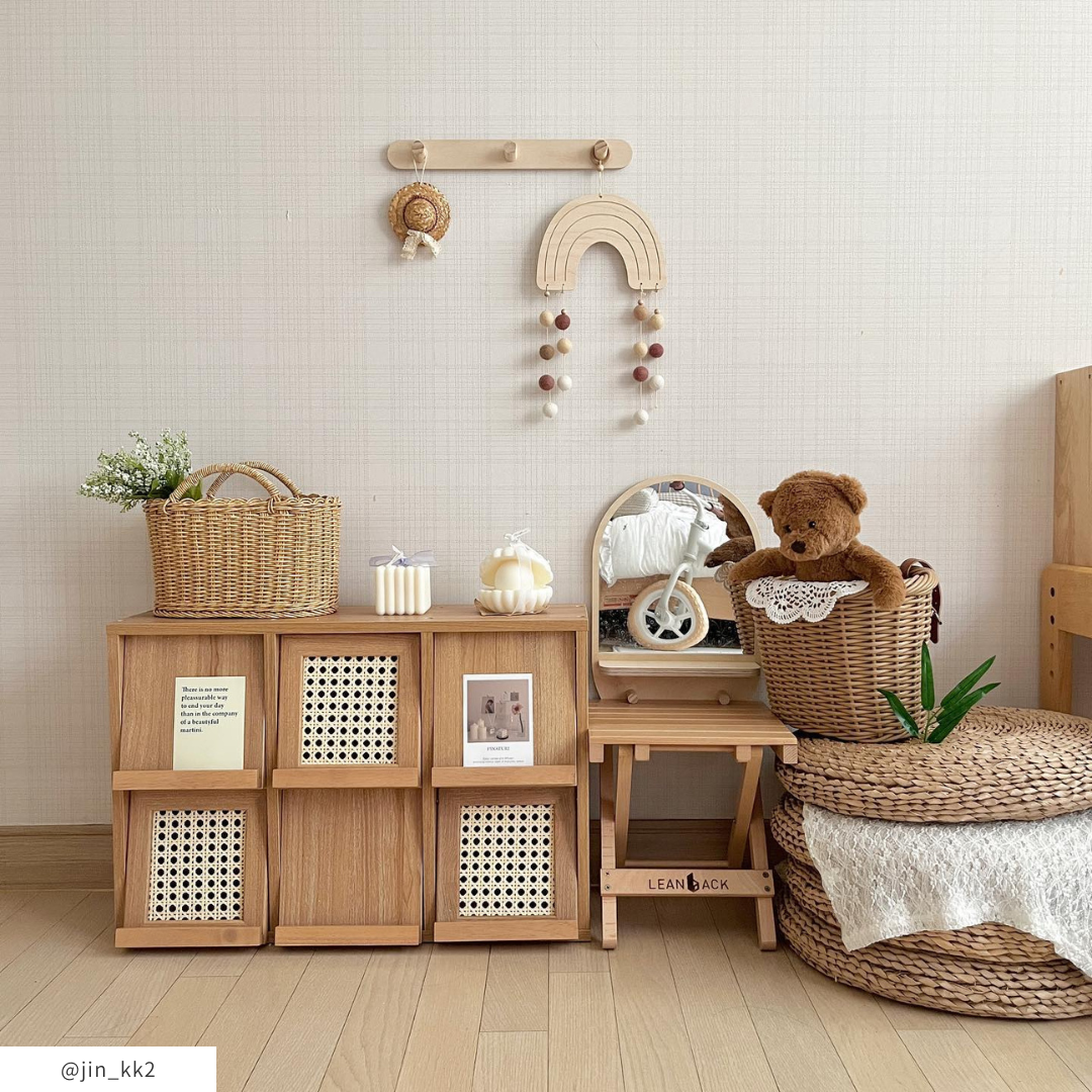BR-2674-MARKET B-MARKET B｜BENTAN ラタン収納 6扉