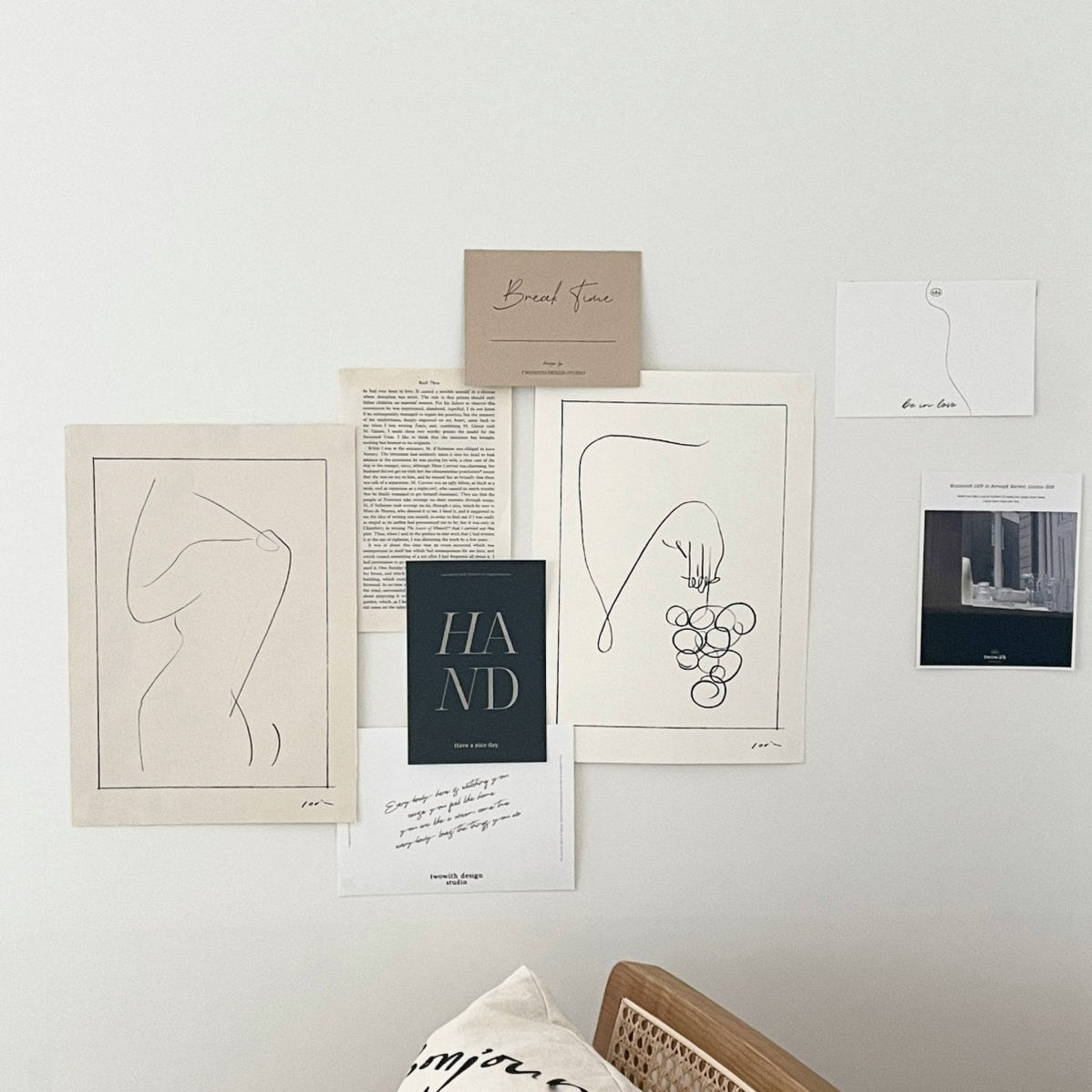 BR-1496 - t.d.s - t.d.s ポストカードセット｜break time