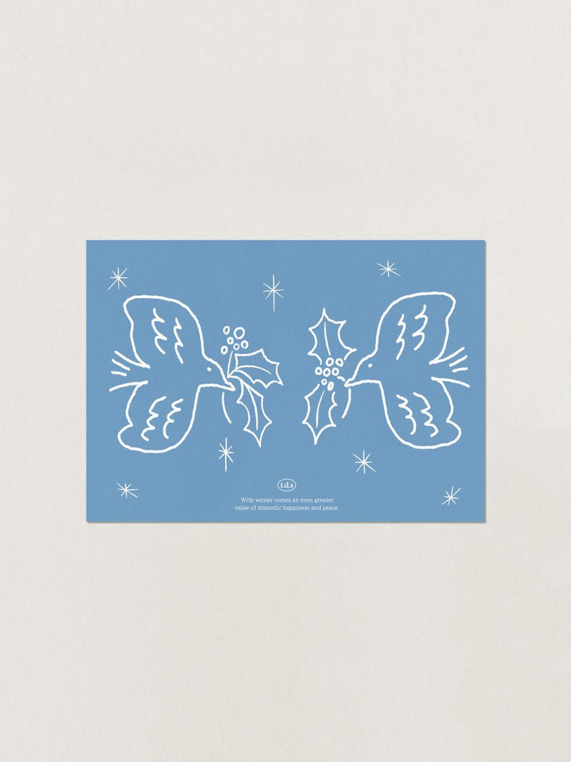 BR-4703-t.d.s-t.d.s ポスター｜winter bird