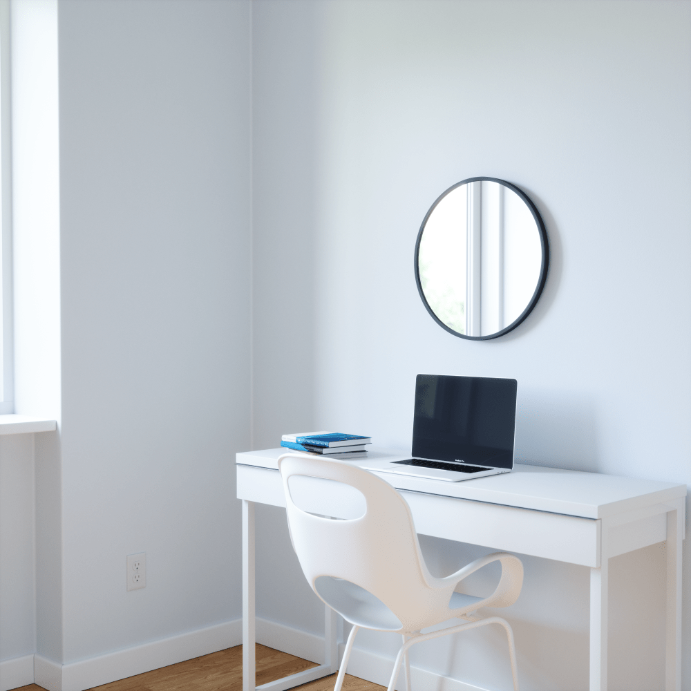 壁掛けミラー☆パステルブルー yvpubthum15452294-