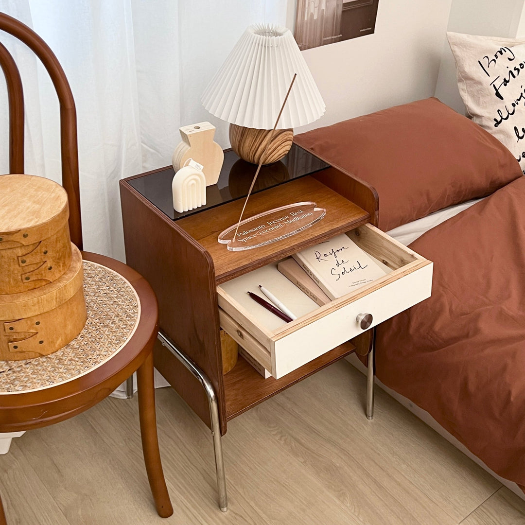 vamir日本公式】vamir キャビネット｜tan side table｜韓国インテリア ラック かわいい – Little Rooms