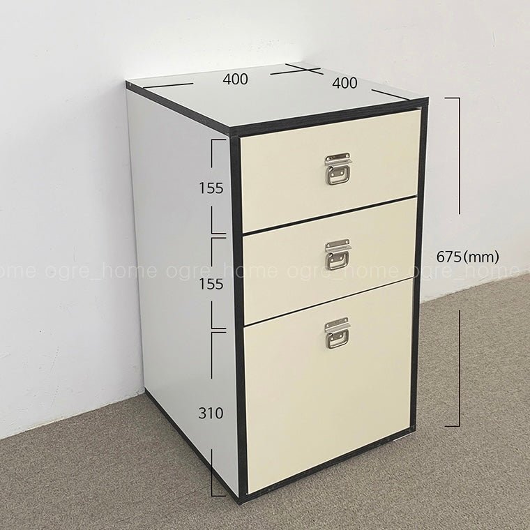 BR-3238-vamir-vamir 引き出しチェスト｜Mono Square 3-tier Color Chest of Drawers